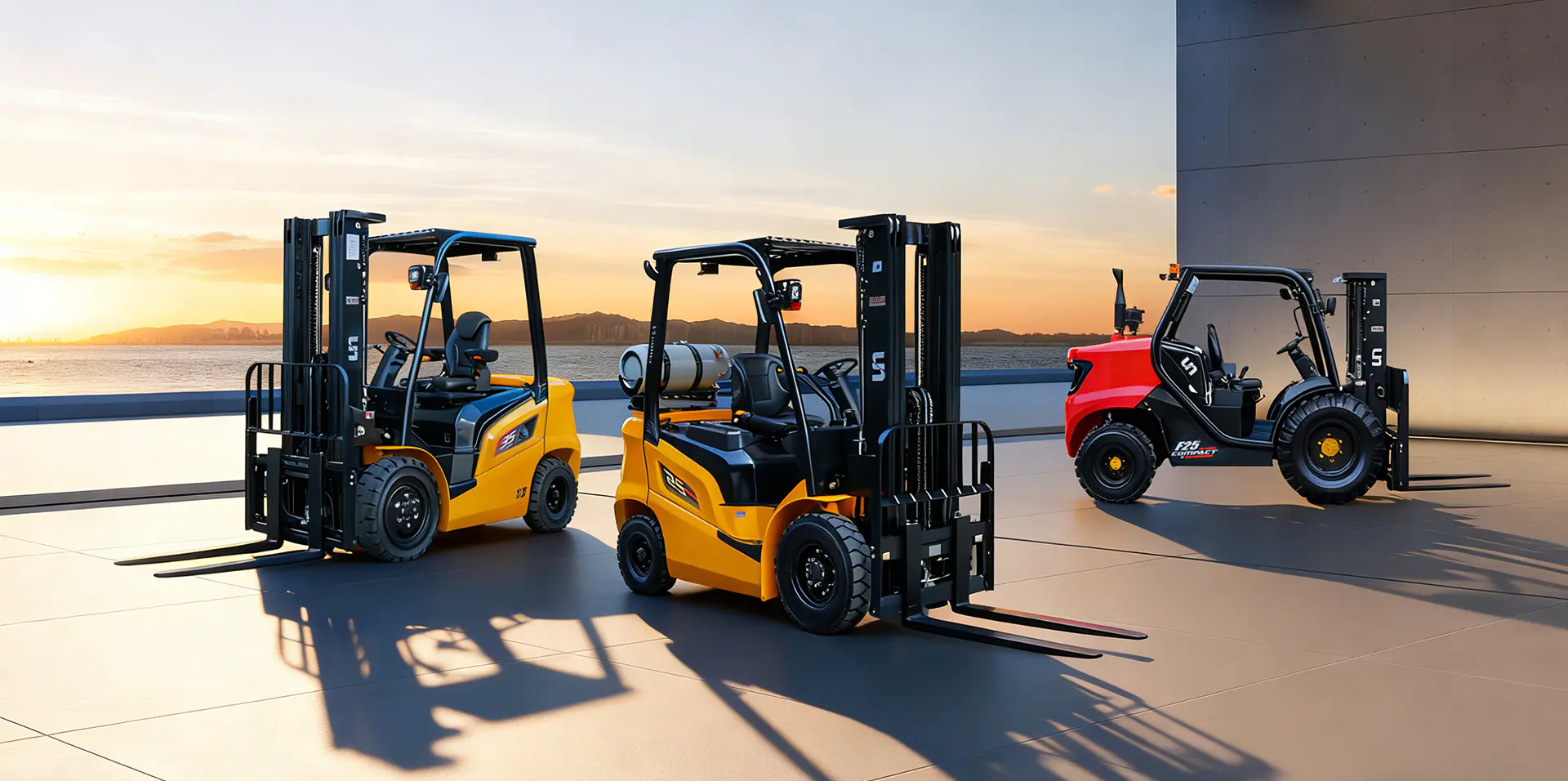 Dieseltruck från UN Forklift