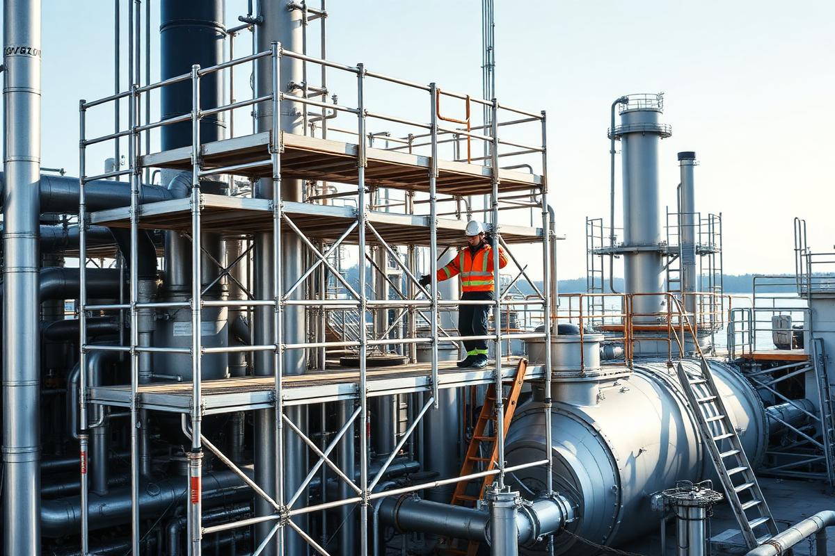 Industriställning vid teknisk utrustning